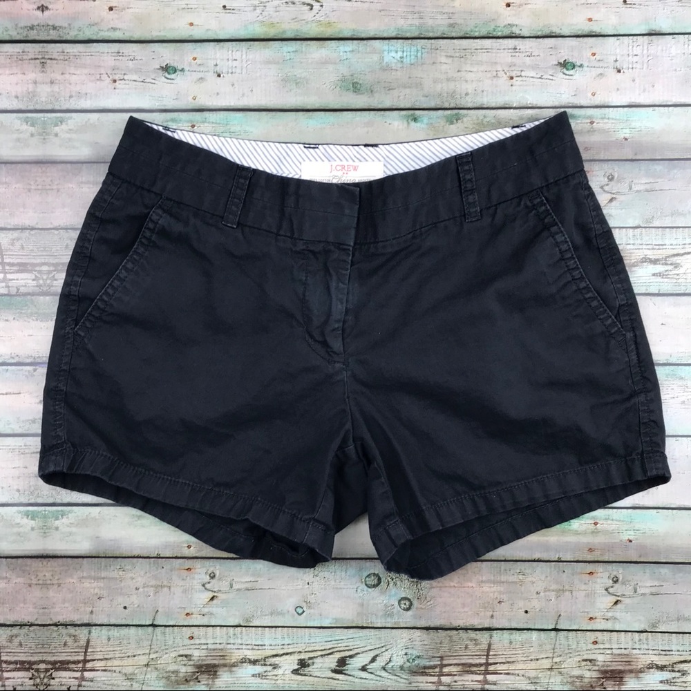 J Crew Chinos “Broke in” Faded Wash Black Size 0